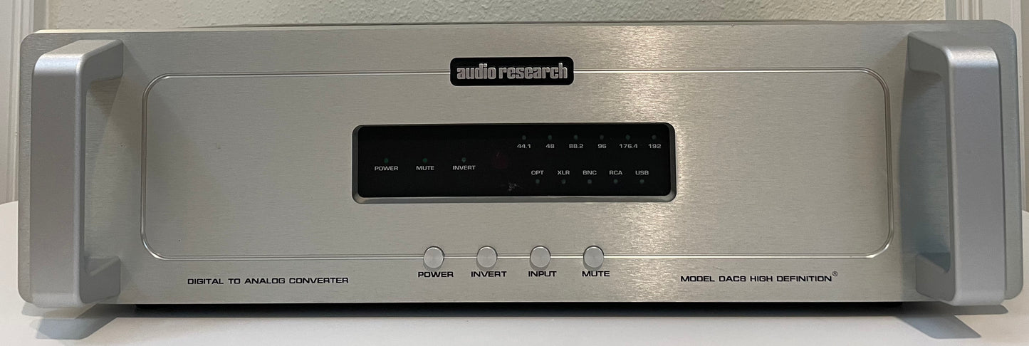 Audio Research DAC-8 Digital to Analog Converter