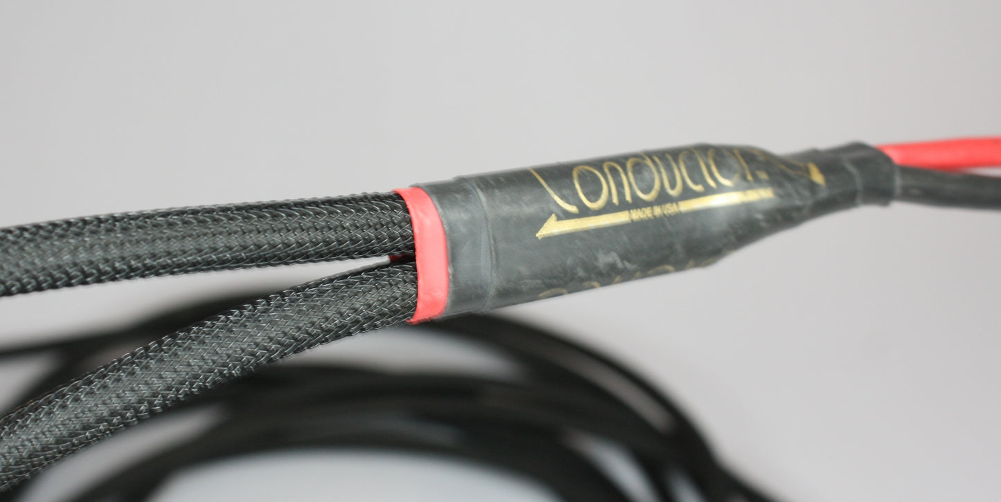 Audience Conductor Shotgun Bi-Wire (double run of cables) Speaker Cables. 12ft Pair. Spades to Spade