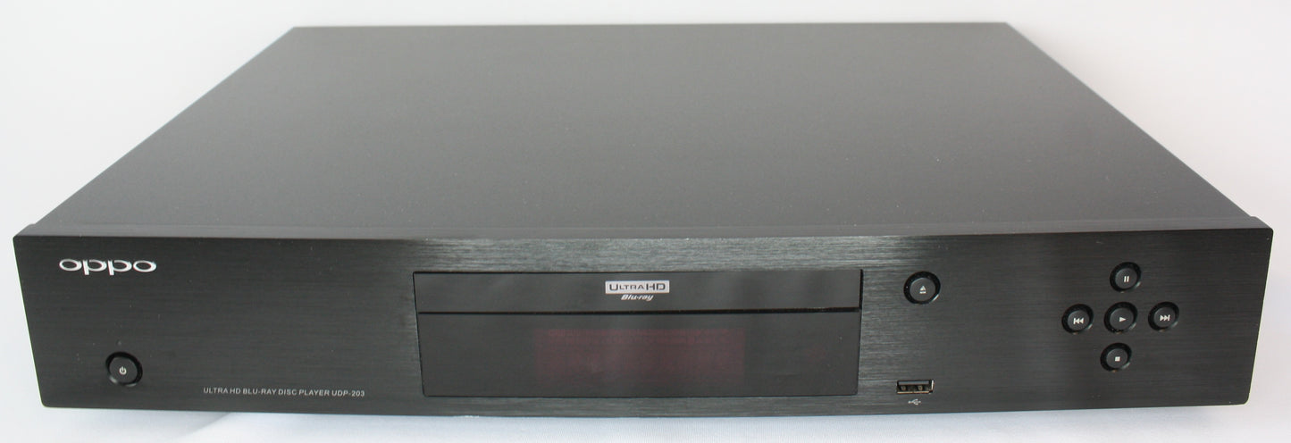 Oppo UDP-203 4K Blu Ray Player. Blu Ray and DVD Region Free