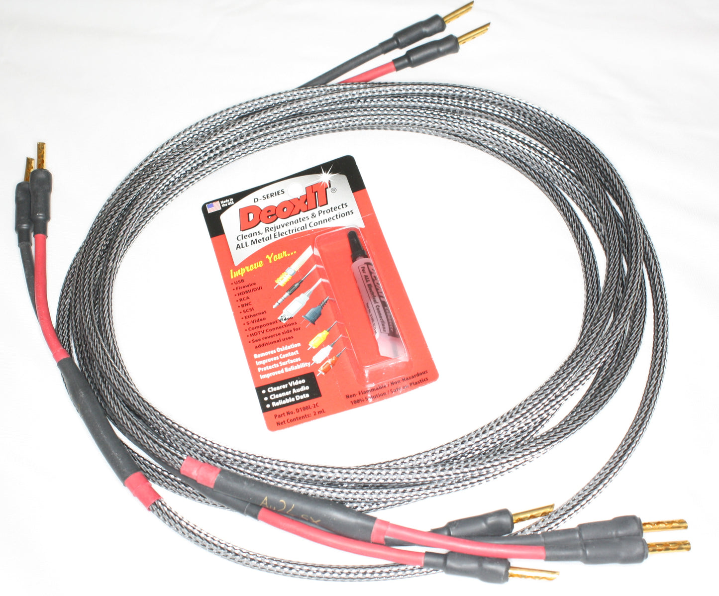 Audience 24Au SX Speaker Cables.