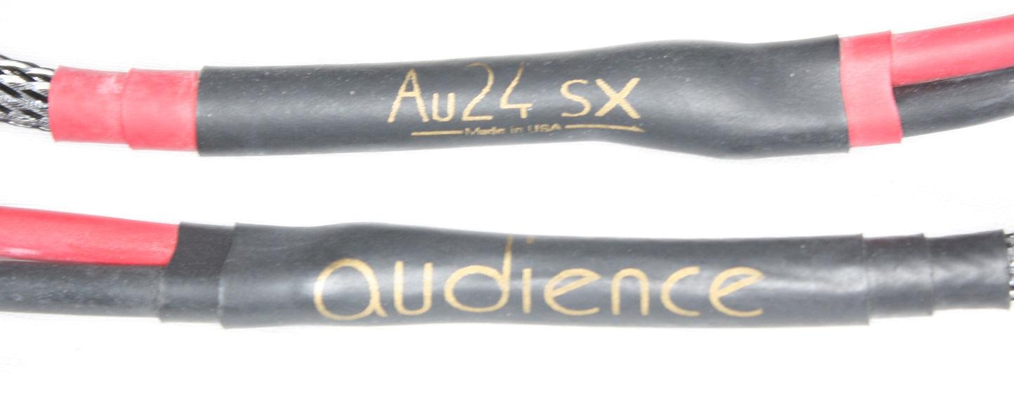 Audience 24Au SX Speaker Cables.