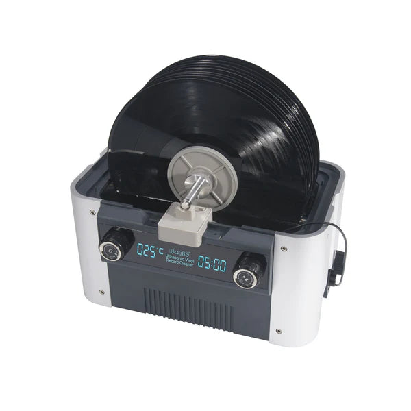 CS6.1-PRO | iSonic® Motorized Ultrasonic Vinyl Record Cleaner for 10 Records, with Filter and Spin Drying. Winner of Audiophile's Gear of The Year Award 2023!