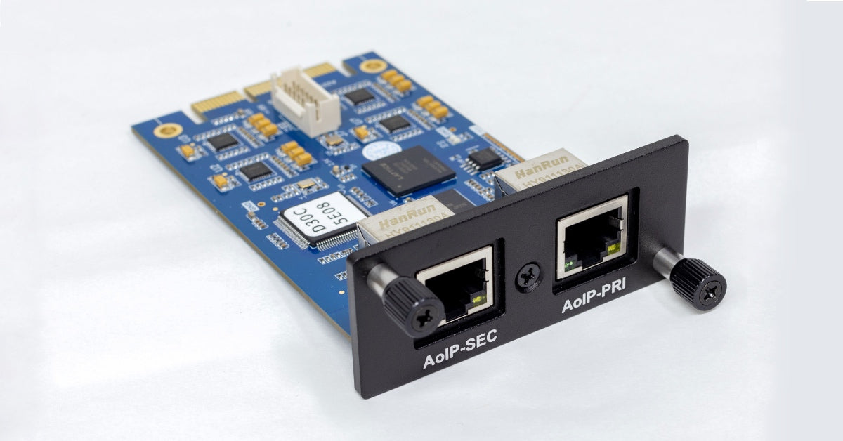 NuPrime-X MCX-800AD - Card-AoIP - H16-AIP Combo