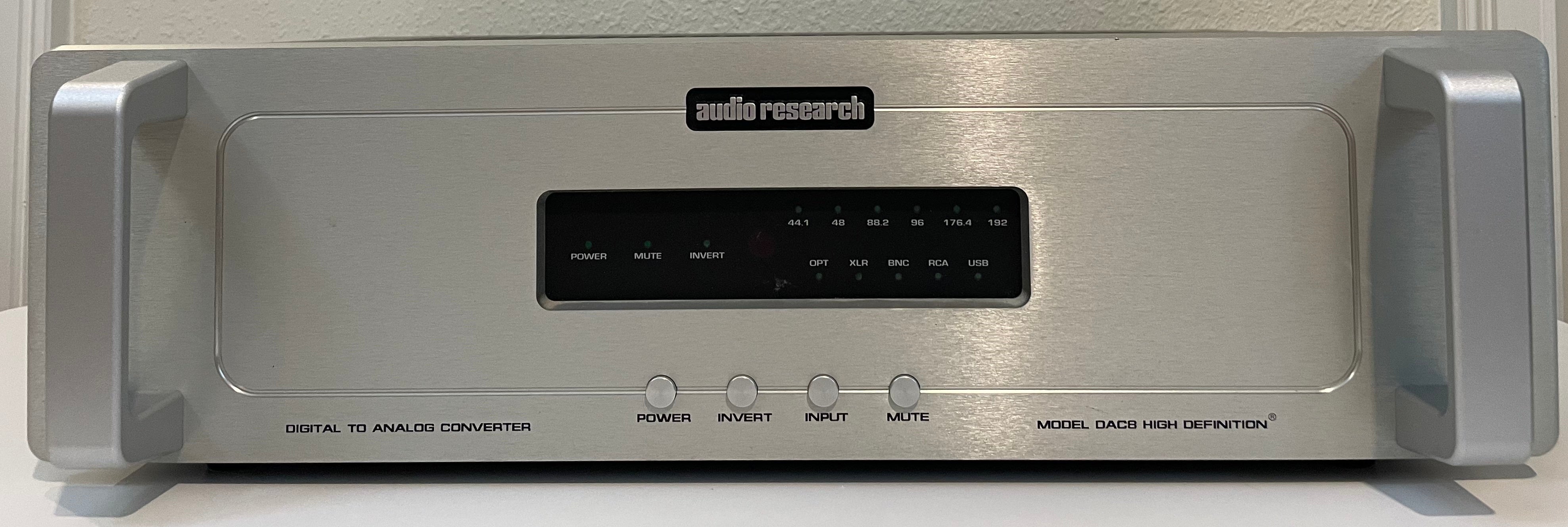 Audio Research DAC-8 Digital to Analog Converter - Thumbnail 2