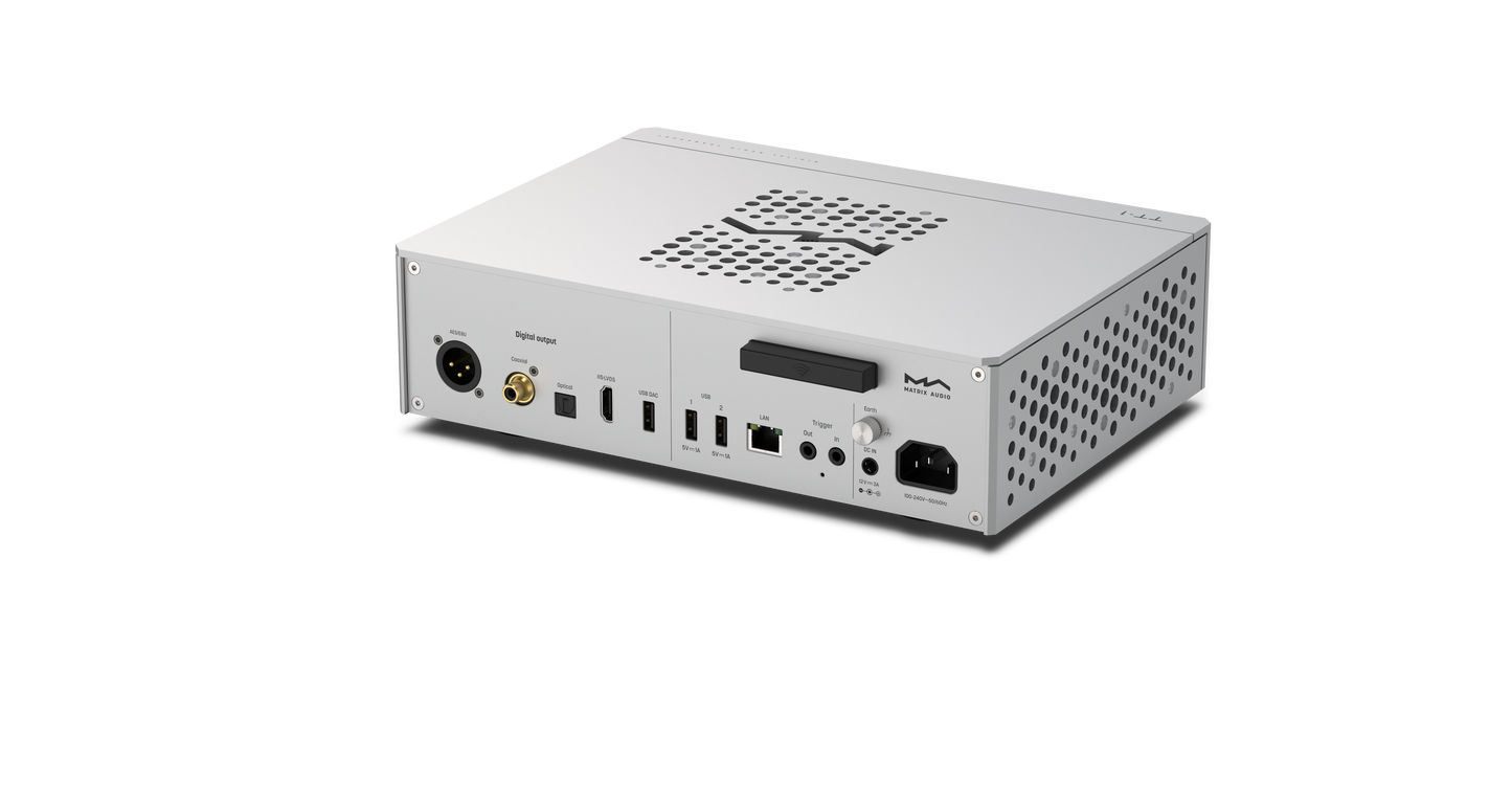 Matrix Audio TT-1 Digital Transport (Open Box) + LHY LPS-50 Linear Power Supply