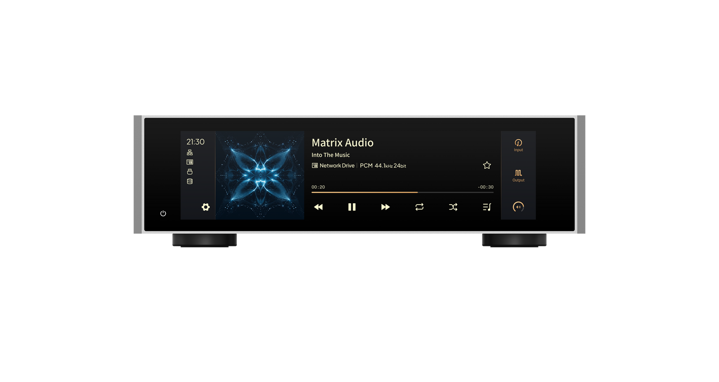 Matrix Audio TT-1 Digital Transport (Open Box) + LHY LPS-50 Linear Power Supply