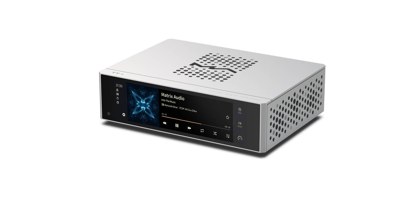Matrix Audio TT-1 Digital Transport (Open Box) + LHY LPS-50 Linear Power Supply