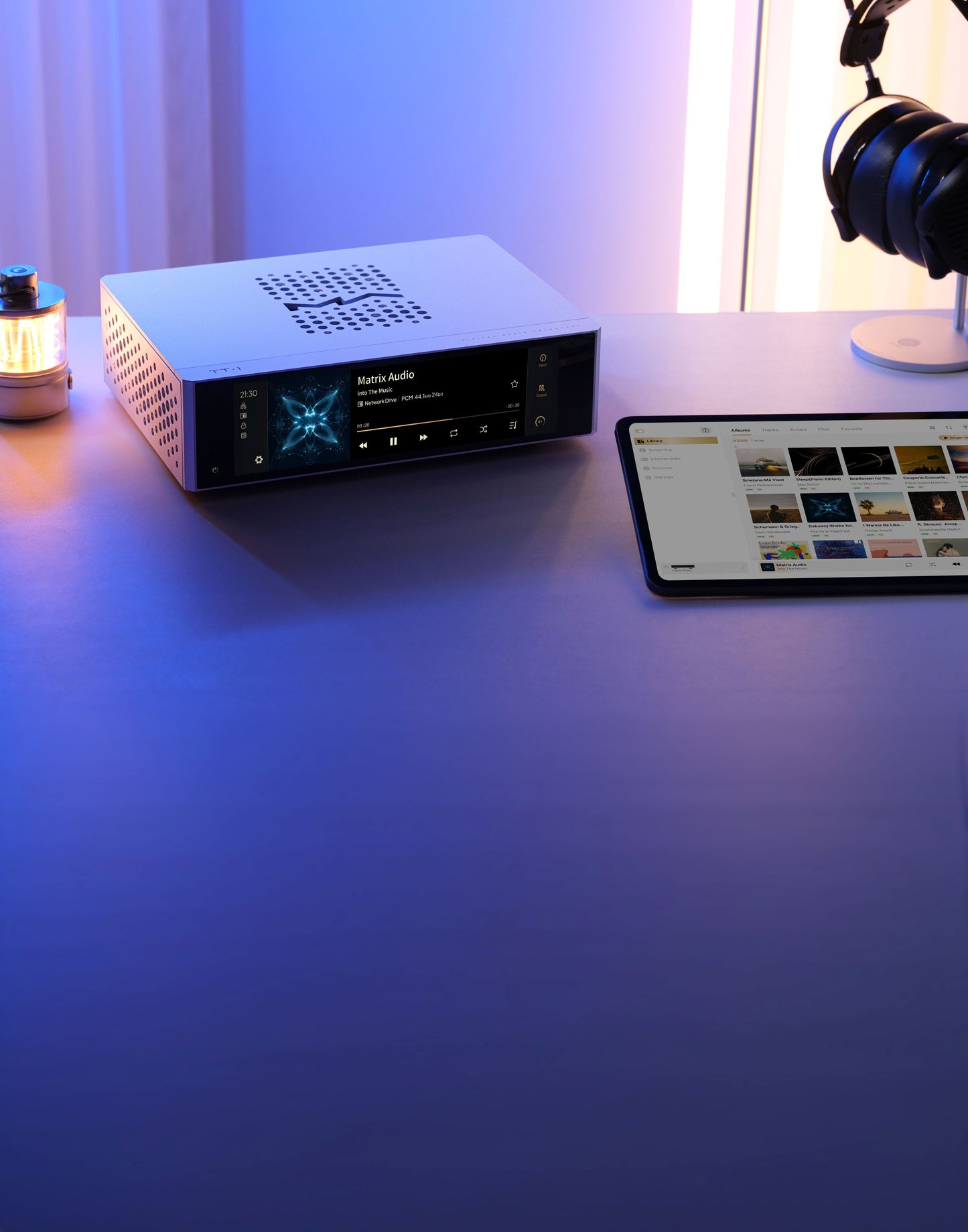 Matrix Audio TT-1 Digital Transport (Open Box) + LHY LPS-50 Linear Power Supply