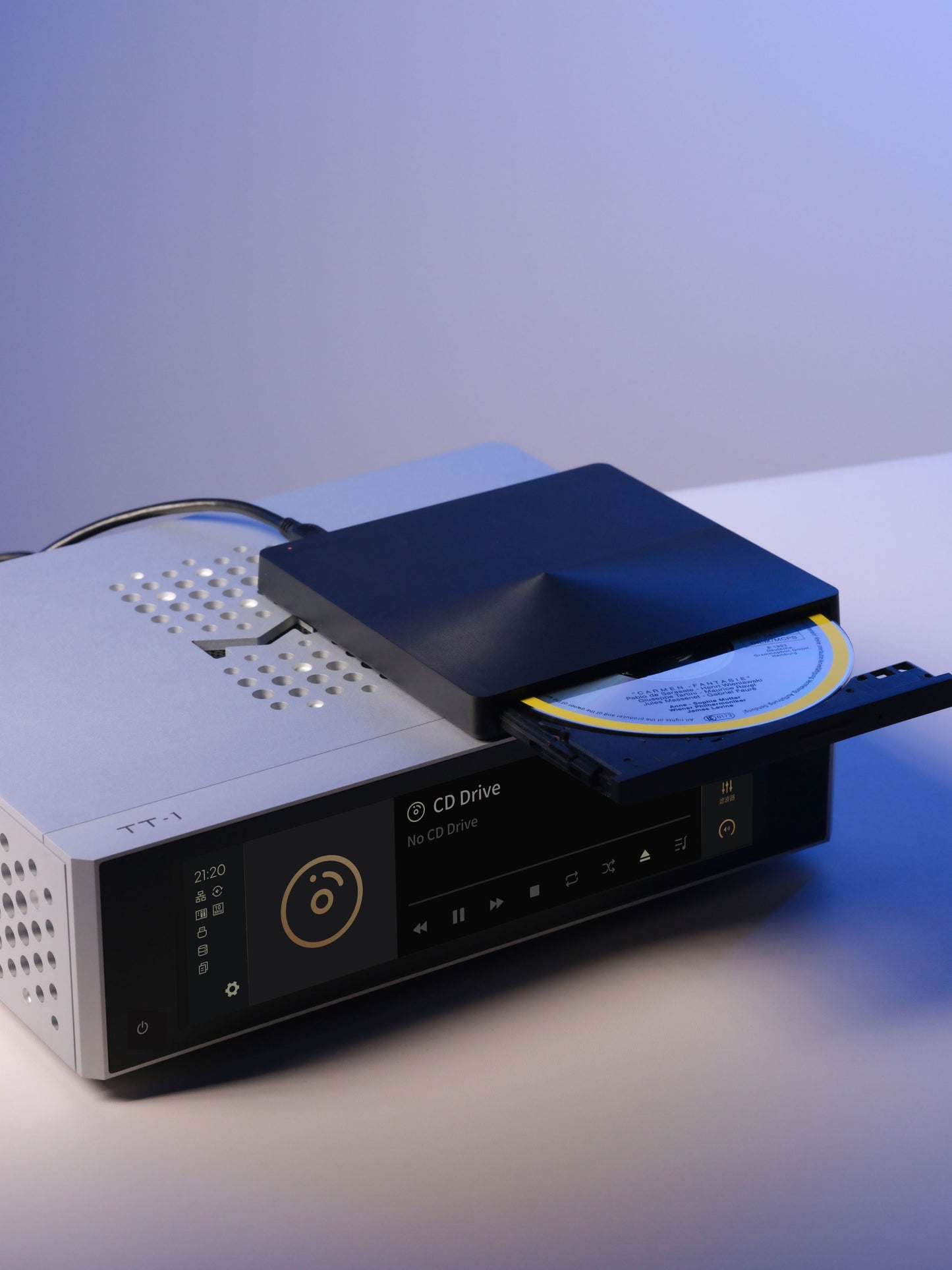 Matrix Audio TT-1 Digital Transport (Open Box) + LHY LPS-50 Linear Power Supply