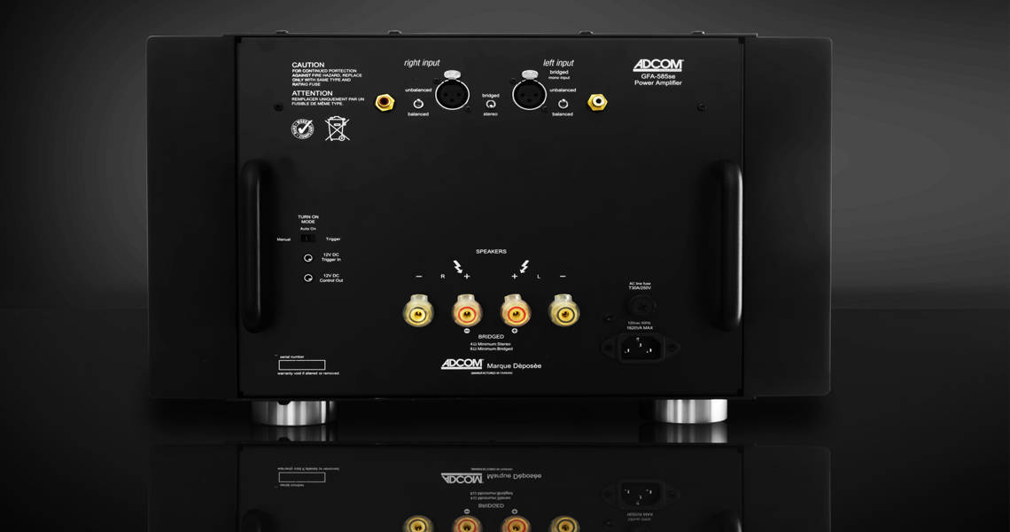 ADCOM GFA-585se Power Amplifier