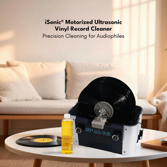 iSonic CS6.1-PRO ultrasonic vinyl record cleaner