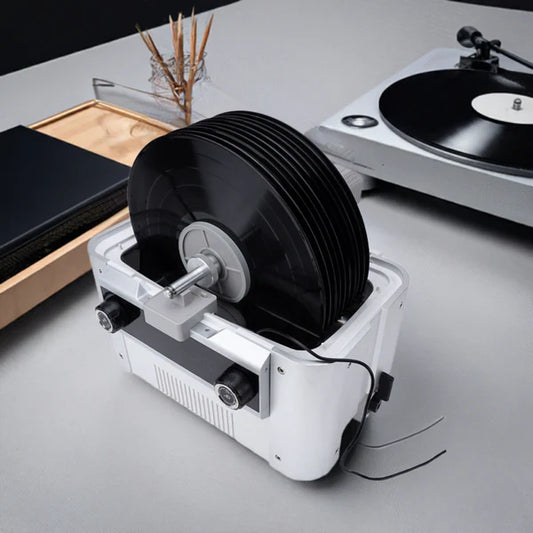 iSonic CS6.2-PRO ultrasonic vinyl record cleaner motorized spin drying