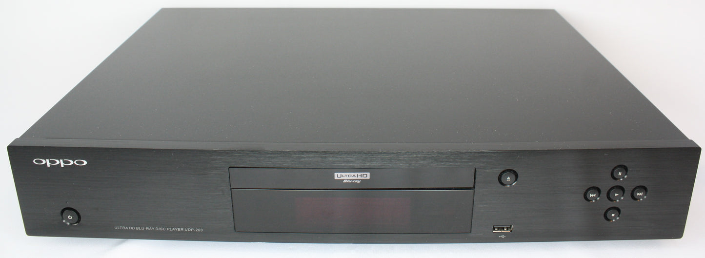 Oppo UDP-203 4K Blu Ray Player. Blu Ray and DVD Region Free