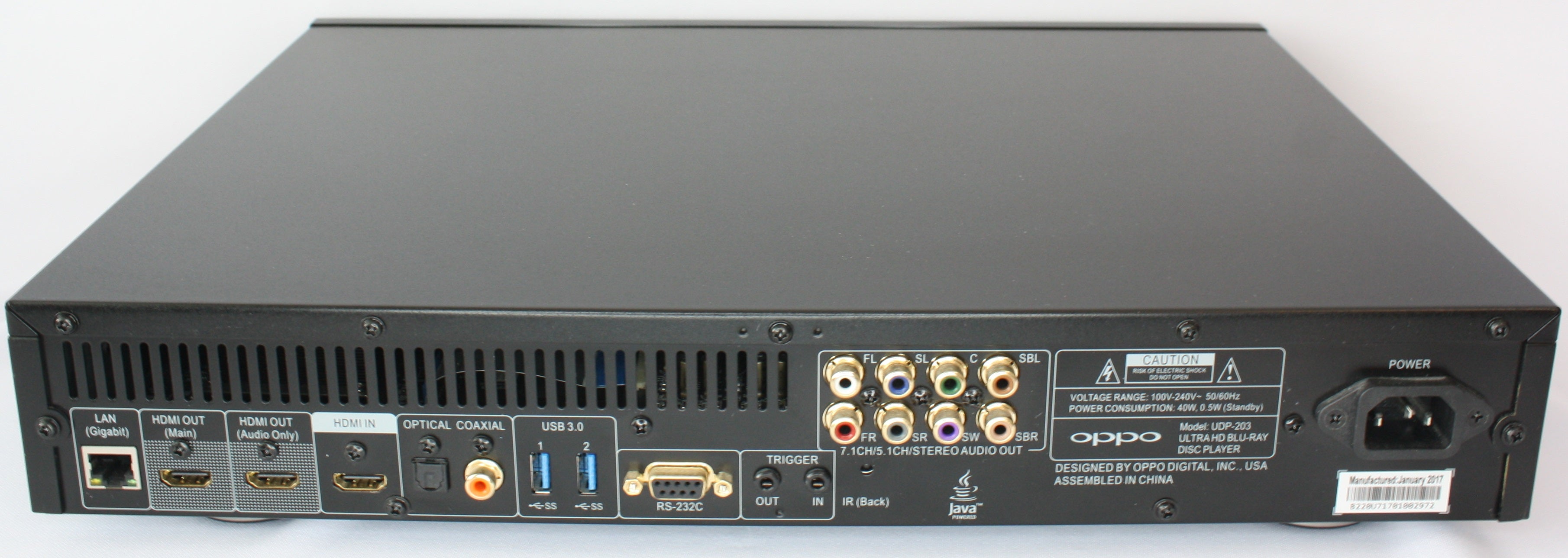 Oppo UDP-203 Blu-ray Player - Thumbnail 5